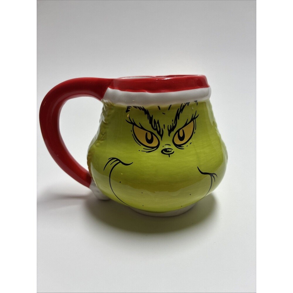 The Grinch Dr Seuss Enterprises 2016 Holiday Coffee Mug